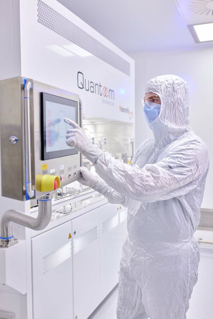 Collaboration avec Quantoom Biosciences pour la synthèse d’ARNm en flux continu